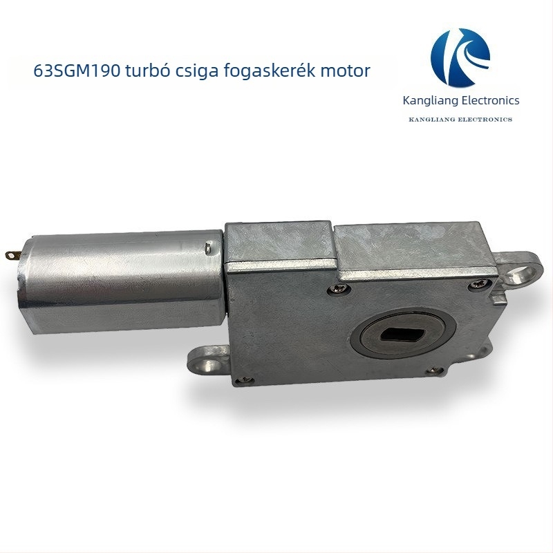 Kangliang elektronikus turbó csigakerék motor lapos hajtóművel, elektronikus zár, vízmérő szelep, négyzetes redukciós motor