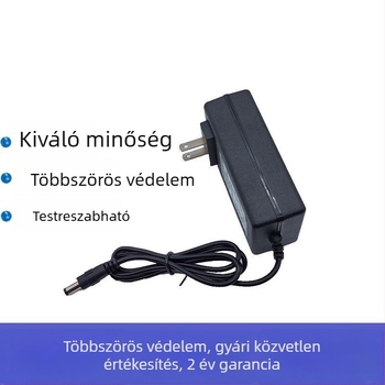 12V-os 3A tápegység asztali számítógépekhez, monitorokhoz és LED-szalagokhoz, kompatibilis 12V 2.5A és 12V 2A eszközökkel