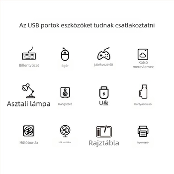 Pisen USB 3.0 4-portos tápellátású hub laptophoz, USB pendrive és HDD adapterrel