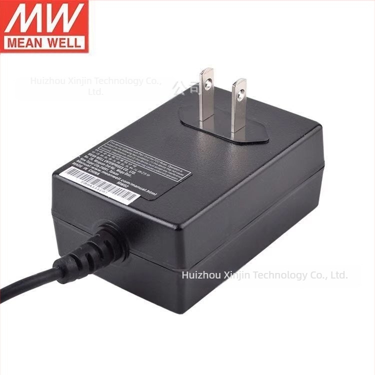 Mean Well GST18U12-P1J, 18W AC-DC ipari kapcsolóüzemű tápegység, 12V 1.50A