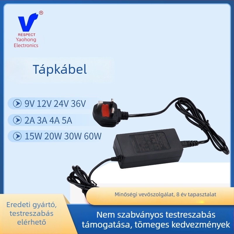 9-36V tápegység LED-szalagokhoz és intelligens kis háztartási készülékekhez