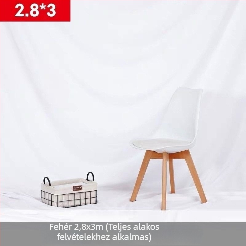 Átlátszatlan, megerősített egyszínű hátterű vászon fényképezéshez, portrékhoz és csendélethez, háttér élő közvetítésekhez.