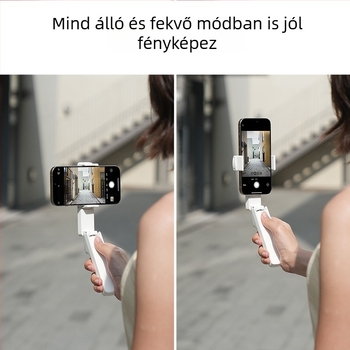 Új mini selfie bot utazásokhoz — hordozható telefon-állvány forgó mechanizmussal és rezgéscsillapítással