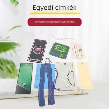 Testreszabott ruhacímkék: férfi-, női- és gyermekruha címkék, logóval nyomtatott címkék és forró bélyegzett címkék