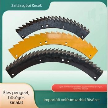 Siló-gép pengék és ötvözet vágólemezek, Oberst Claas háromtárcsás modell