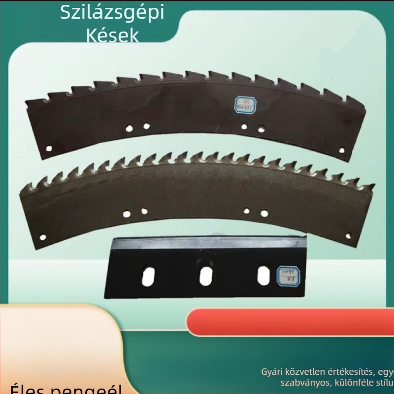 Siló-gép pengék és ötvözet vágólemezek, Oberst Claas háromtárcsás modell