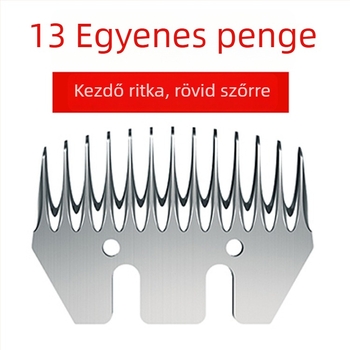 Elektromos gyapjúvágó penge és vágófej gyapjúvágó gépekhez — univerzális penge 9 görbe pengével és mozgó pengével