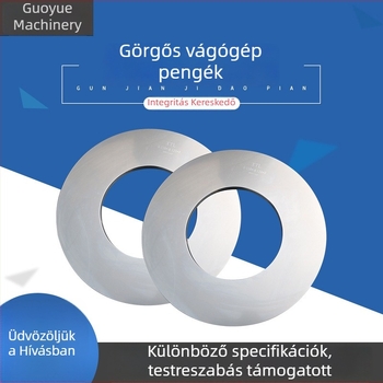 Görgős vágógép pengéi és körpengék szalagvágó gépekhez