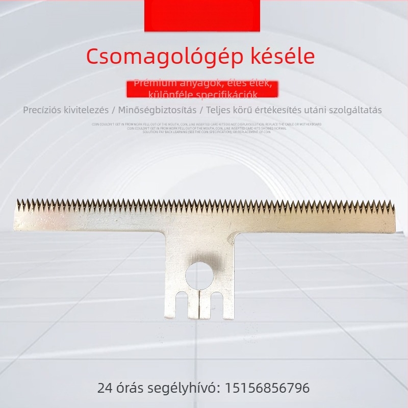 Gyorsacél pengék csomagológépekre
