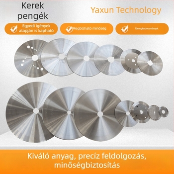 Nagy körkörös papírvágó kés, forgó körvágó, kis körkés, felső és alsó vágóél