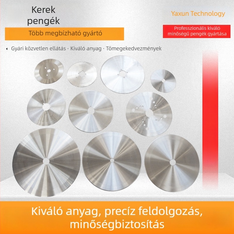 Nagy körkörös papírvágó kés, forgó körvágó, kis körkés, felső és alsó vágóél