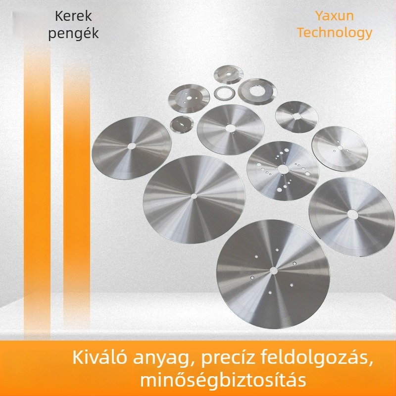 Nagy körkörös papírvágó kés, forgó körvágó, kis körkés, felső és alsó vágóél
