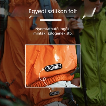 Szilikon PVC lágy gumi címkék ruházathoz, táskákhoz, cipőkhöz és sapkákhoz – logók és védjegyek