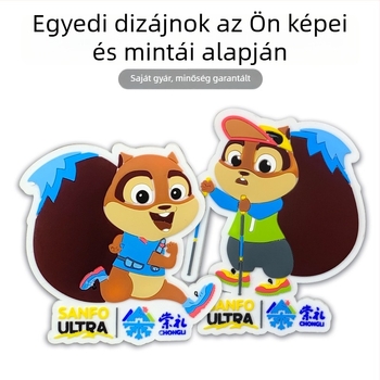 Szilikon PVC lágy gumi címkék ruházathoz, táskákhoz, cipőkhöz és sapkákhoz – logók és védjegyek