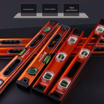 Steel Shield S078218 nagy pontosságú megvastagított I-szerű szintező, nehéz dobozos típus