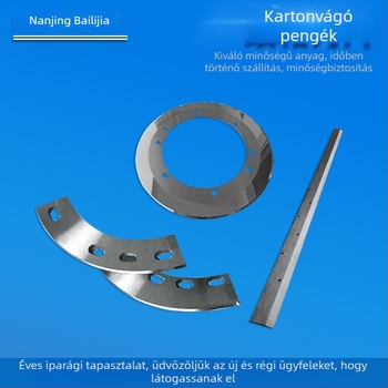 Háromoldalas papírvágó és cserepengék