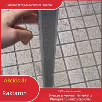 Vasúti sín szintbeállító vonalzó építéshez és karbantartáshoz, stabil, 1 m hosszú