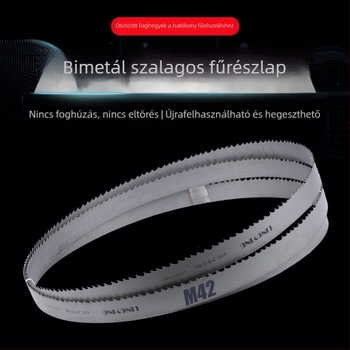 M42 bi-metál szalagfűrész penge gépi eszközökhöz, modell 3505, vágás 4115 acél és öntőforma acél