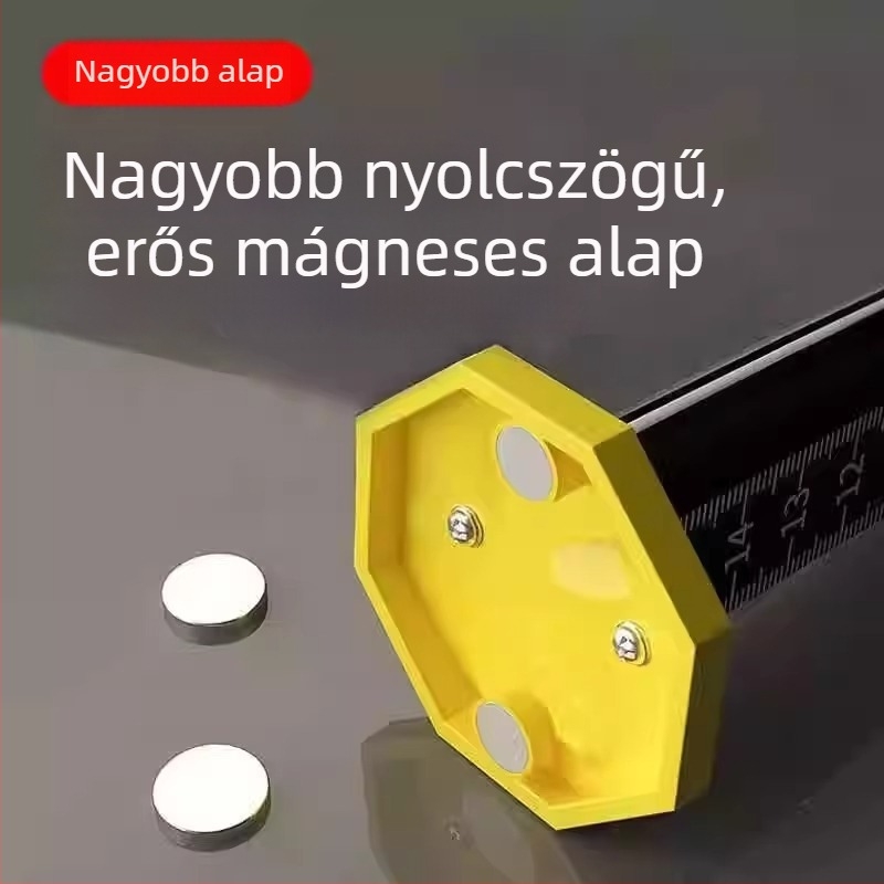 Könnyű acélvázhoz készült szintbeállító eszköz mennyezethez – magasságmérő vonalzó fal- és padlóburkoláshoz