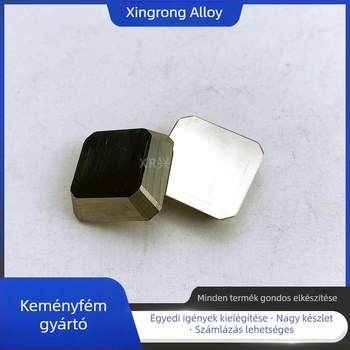 Cementált karbid négyszögletes maróbetét 4160511, 65°/45°, R-szög 4160520 4160515