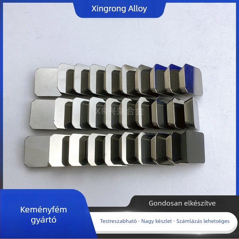 Cementált karbid négyszögletes maróbetét 4160511, 65°/45°, R-szög 4160520 4160515