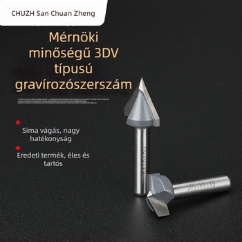 3DV típusú faipari CNC élcsiszoló maró, tömörfa és részecskeszlethez, gravíró maró, CNC gravíró maró
