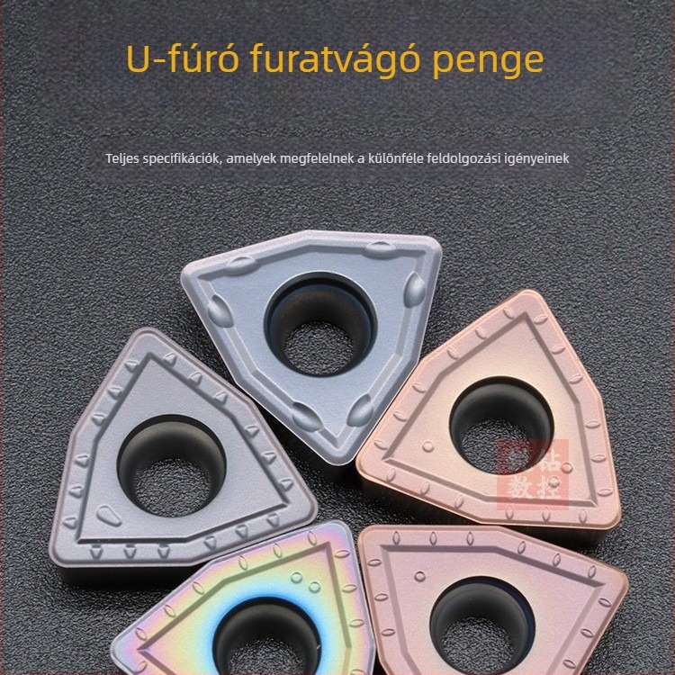 CNC háromszög alakú vágóbetét CCGT6L/9TR, barack formájú, rozsdamentes acél külső forgatáshoz