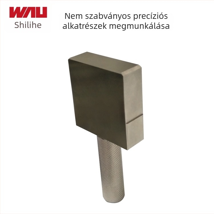 Keyway gauge, egyedi a rajz szerint, precíz mérőblokk eszköz, mélység és szélesség ellenőrzés