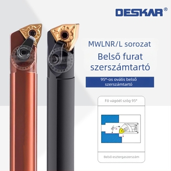 CNC belső furóhordó, 95°, S20R-MWLNR08S16Q/S25S/S32T-MWLNL08