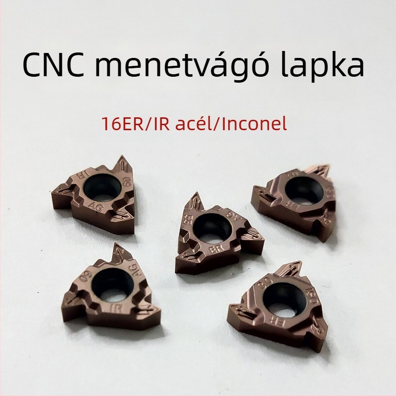 CNC menetvágó szerszám él 1.0/1.25/2.0/3.0, speciális rozsdamentes acél ipari ötvözet