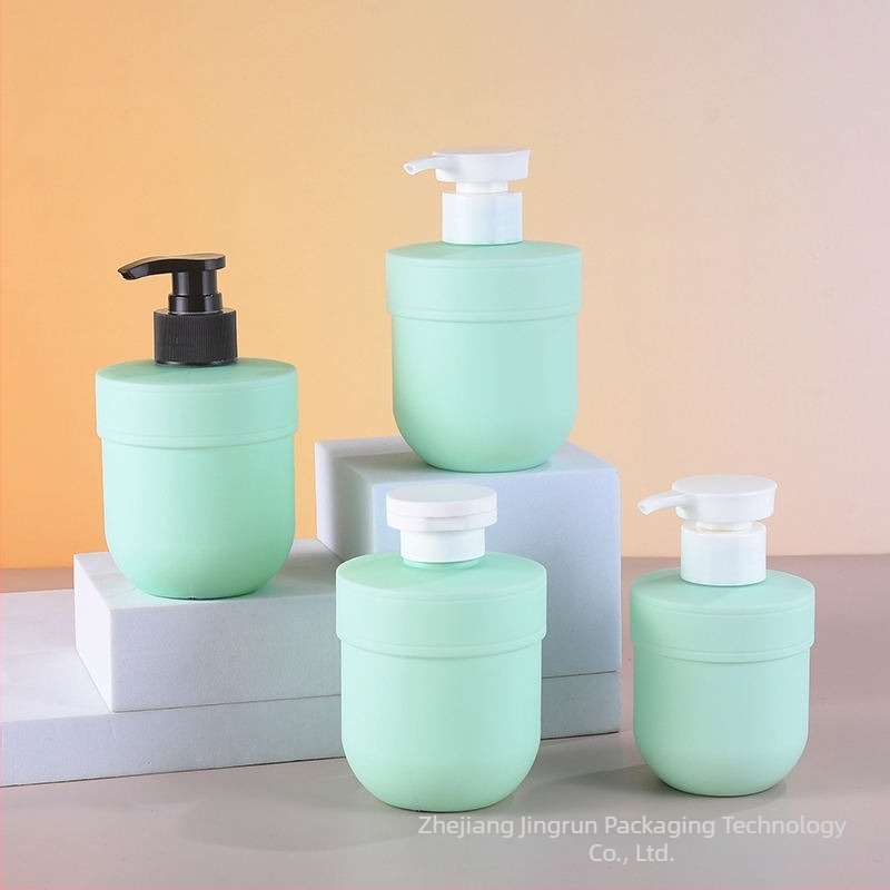 HDPE puha érintésű pumpás üvegek, 200 ml és 300 ml – samponhoz, kézfertőtlenítőhöz és újratölthető üvegek