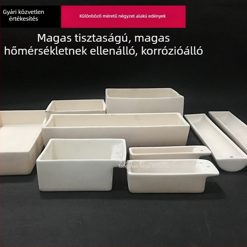 Alumínium-korund tégelyek és laboratóriumi edények