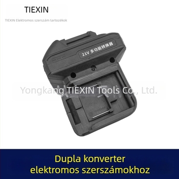 Makita akkumulátoradapter egy bemenetre, két kimenetre a vezeték nélküli láncfűrészhez, modell 04176