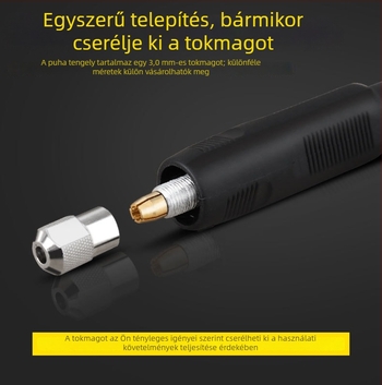 Elektromos csiszoló kiegészítők: rugalmas tengely, gravírozó, függő csiszoló, többfunkciós tokmány, markolat és rugalmas tömlő