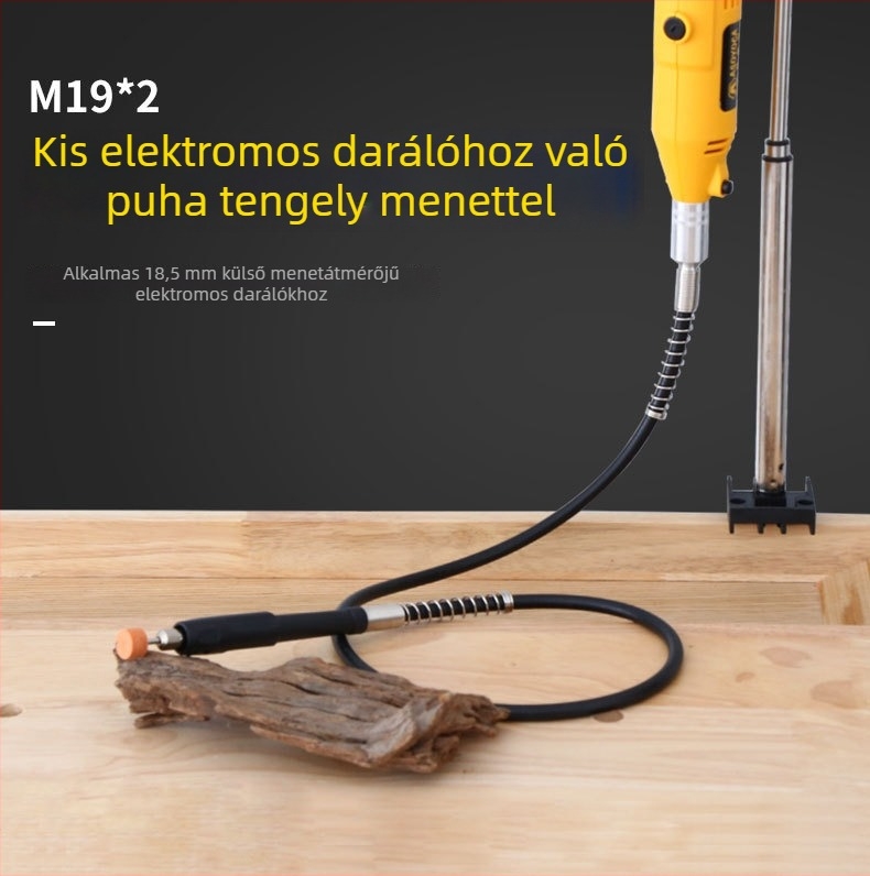Elektromos csiszoló kiegészítők: rugalmas tengely, gravírozó, függő csiszoló, többfunkciós tokmány, markolat és rugalmas tömlő