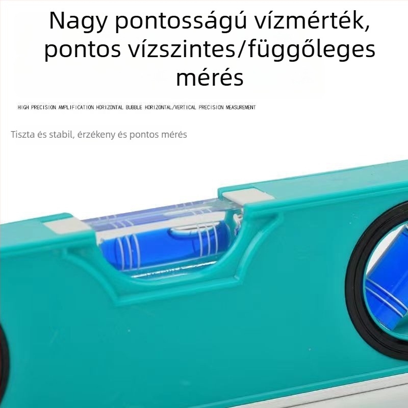 15/20 cm mini hordozható vízmérték erős mágnessel, magas precizitás otthoni dekorációhoz