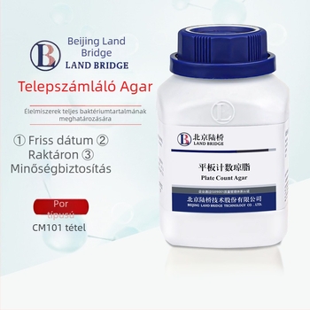 Beijing Luqiao CM101 Plate Count Agar PCA Mikrobiológiai vizsgálati reagens, száraz por közeg, 250 g