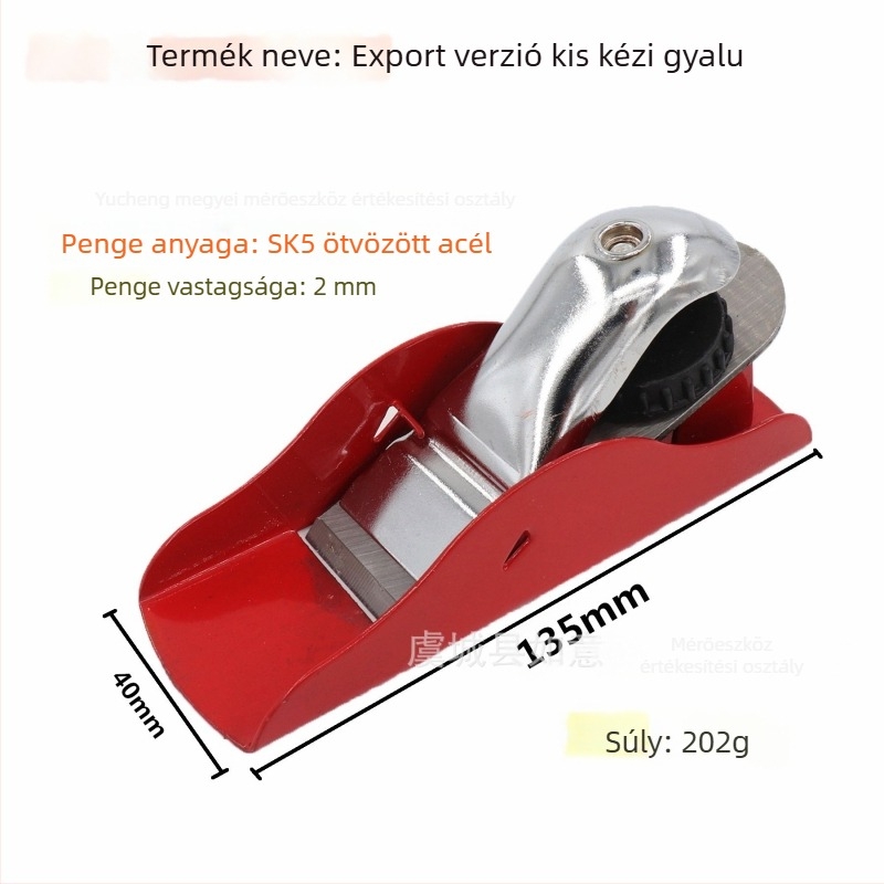 Mini vasgyalu faipari eszköz, ötvözött acélból, kézzel készített
