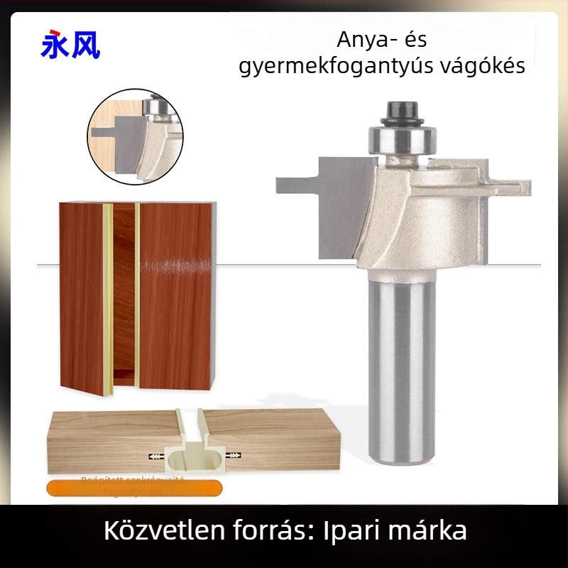 Faipari horonyoló maró szekrényekhez beépített fogantyúval — 1/2 fogantyú