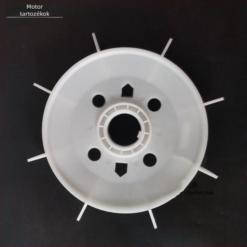 Y80-355 motor ventilátorlapát és 132-2.4.6 hűtő impeller, kompatibilis Y100, Y160, Y200 és Y315 motorokhoz