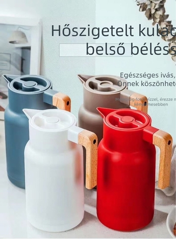 Termosz üveg belsővel, otthoni használatra, 12–24 órás szigeteléssel, egyetemi kollégiumokhoz