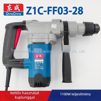 Dongcheng 28 ütőfúró Z1C-FF02/03/06-28 kuplunggal, 1100W