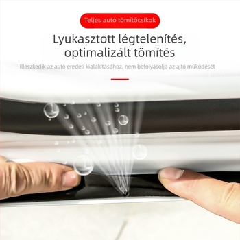 Equation Leopard 8 szilikon autóhangszigetelő tömítőcsík, teljes jármű porvédelmi kiegészítők az ajtók módosításához
