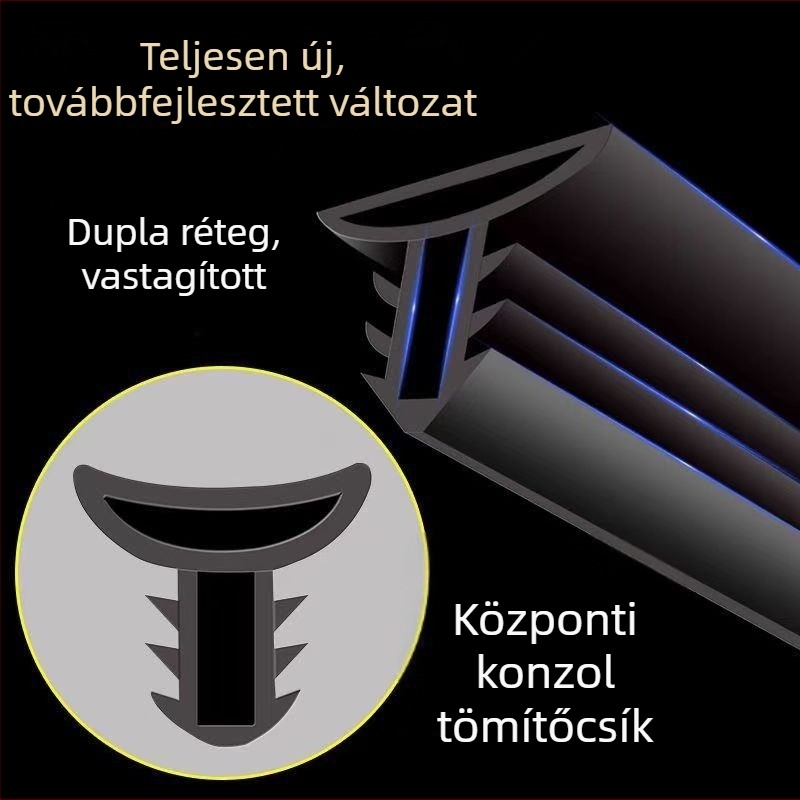 Autó központi műszerfal hangszigetelő szalag, belső első szélvédő burkolathoz