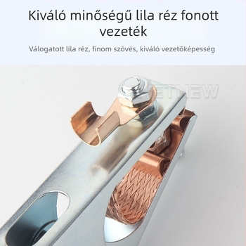 Hegesztéshez földelő fogó és tartozékok – földelő fogó a hegesztéshez, réz földelő vezeték