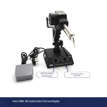 DBK-80 Pisztoly-formájú automata forrasztóállomás, 80W-os elektromos forrasztó és automatikus ónadagolással