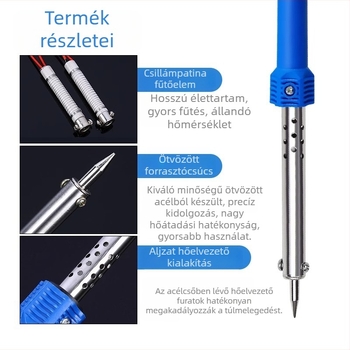 Kétfunkciós elektromos forrasztó és elektromos kés virágcserepek lyukasztására és vágására, otthoni DIY projektekhez