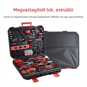 157 darabos otthoni elektromos és kézi szerszámkészlet
