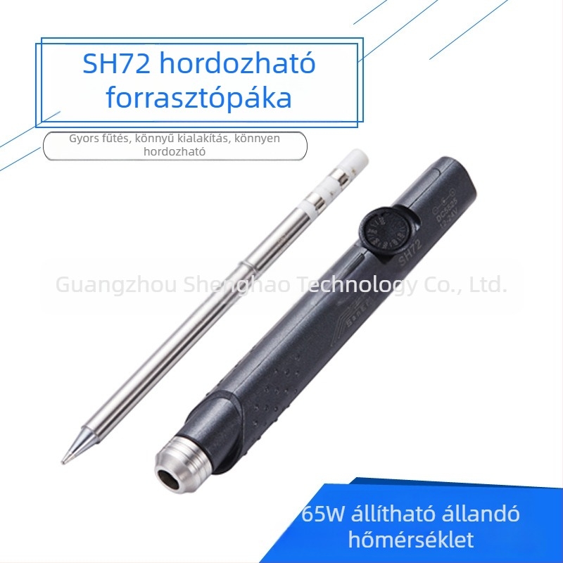 SH72 Hordozható mini forrasztópáka, 65W, állítható 220–400°C