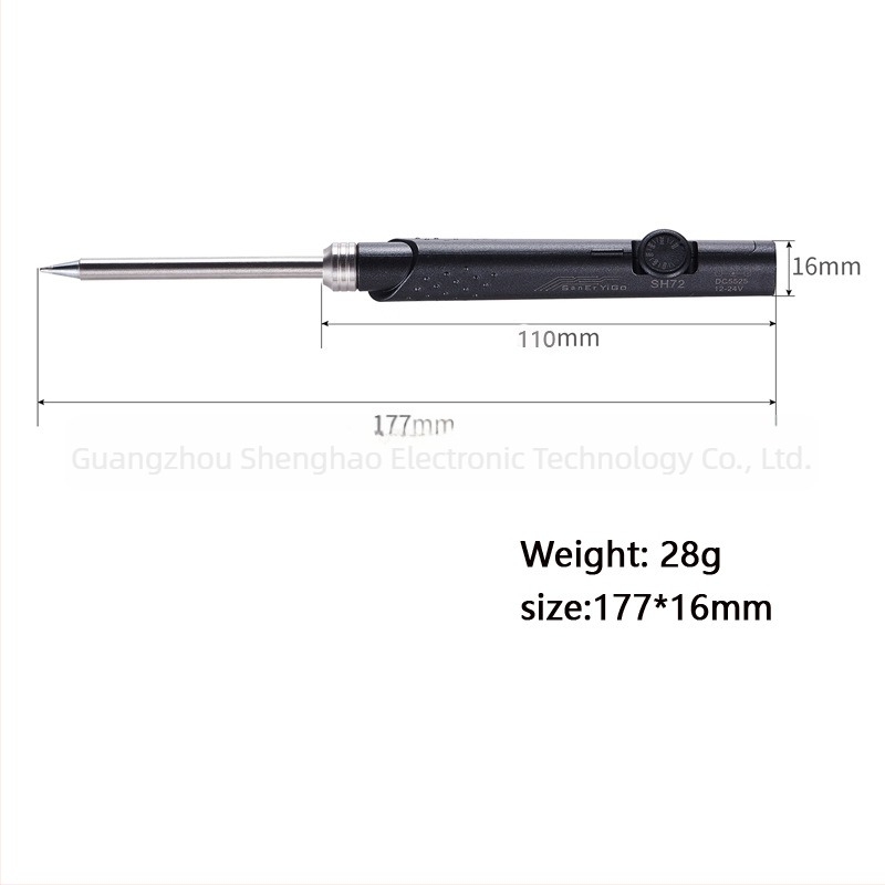SH72 Hordozható mini forrasztópáka, 65W, állítható 220–400°C
